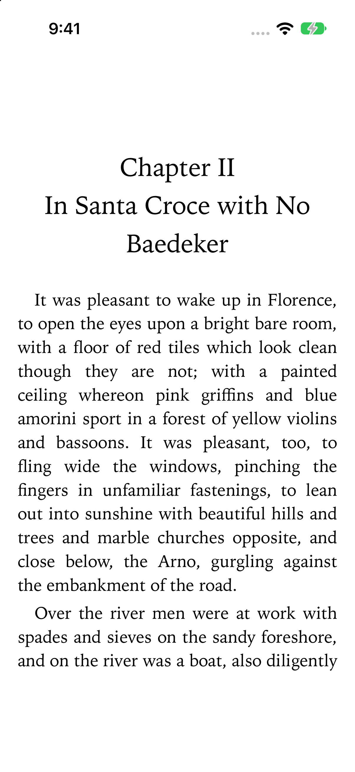 QuireDeck ebook reader on iPhone